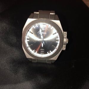 Silver guess watch!